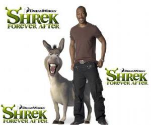 Puzzle Eddie Murphy παρέχει τη φωνή του Donkey, στην τελευταία ταινία Shrek Forever Μετά